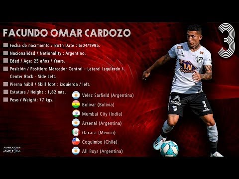 Facundo Cardozo #3 // Marcador Central -Lateral /Center back - Side //All Boys 2020