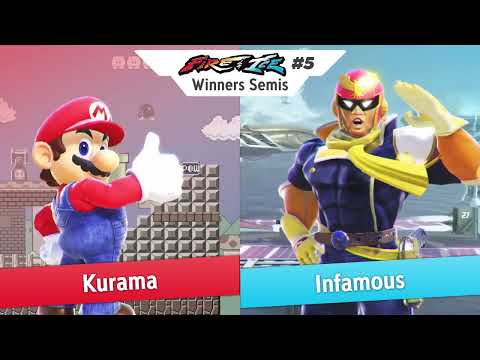 Kurama (Mario) vs Infamous (Captain Falcon) - Fire and Ice #5 Winners Semi Finals