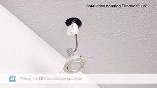 Installation housing ThermoX® Iso +