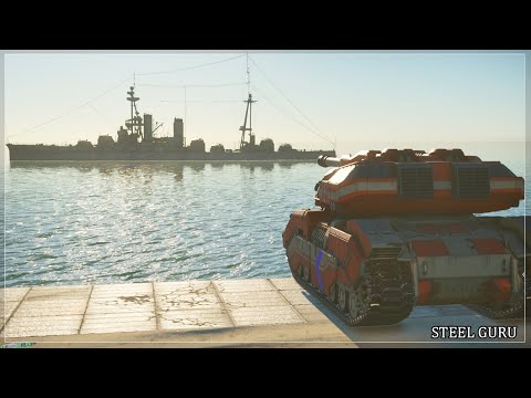 356MM BATTLESHIP GUN Vs NUCLEAR Tank of the Future