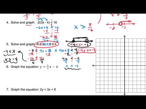 Algebra 2 Review Part 1 1st Semester Final
