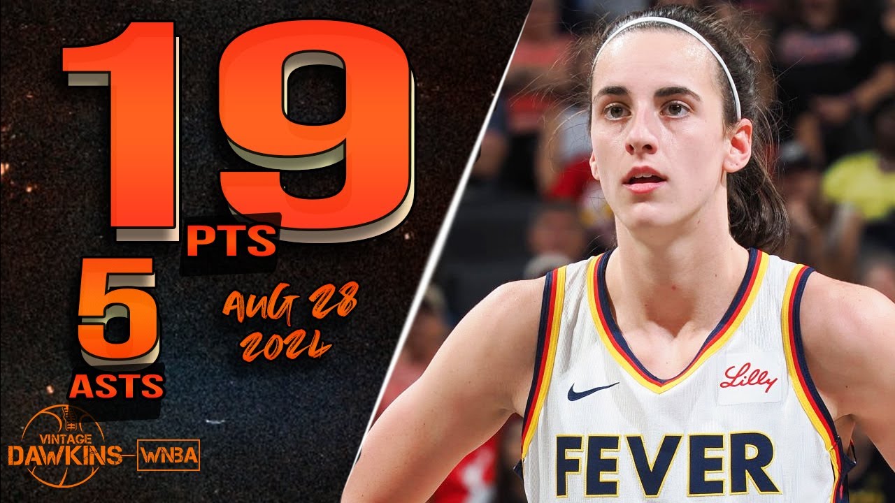 Caitlin Clark Drops 19 Pts x 4 Asts vs Sun | August 28, 2024