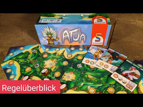 Atua (Schmidt Spiele 2025) - Regelüberblick - ungewöhnliches Familienspiel