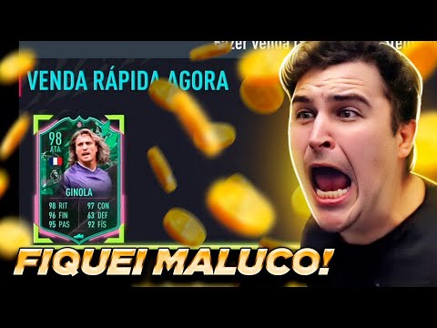 INACREDITÁVEL! TIREI O GINOLA 98 DE 1 MILHÃO NO BANQUETA E FIZ UMA GRANDE LOUCURA!