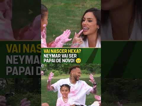 NEYMAR VAI SER PAPAI DE NOVO!! 👶SERÁ QUE A NOVA FILHA DO NEY VAI TRAZER SORTE PRO HEXA?! #shorts