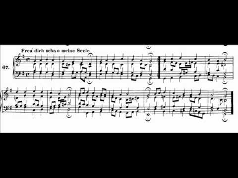 J.S.  Bach Freu' dich sehr, o meine Seele BWV 39 Klaas Hoek harmonium, reed organ