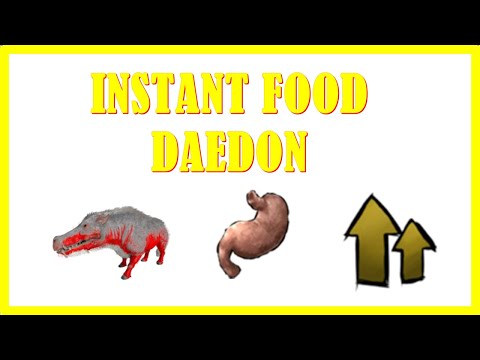 ARK Official PVE: Fastest Way Filling Up Daedon's Food
