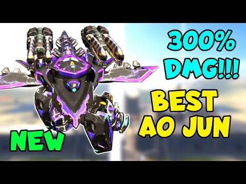 NEW BEST AO JUN HORNET 300% DMG TITAN KIller! | War Robots MK2 Gameplay WR