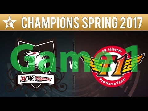 Highlights: LCK Spring 2017 - ROX vs SKT Game 1