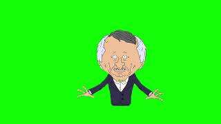 Mr. Boss "that was the best thing I've ever seen in my freaking life" Smiling Friends green screen
