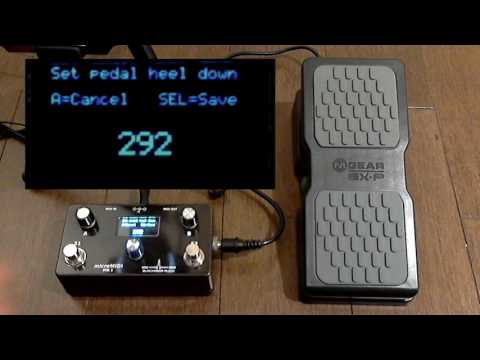 Calibrating an Expression Pedal - Blackaddr Audio microMIDI MKI