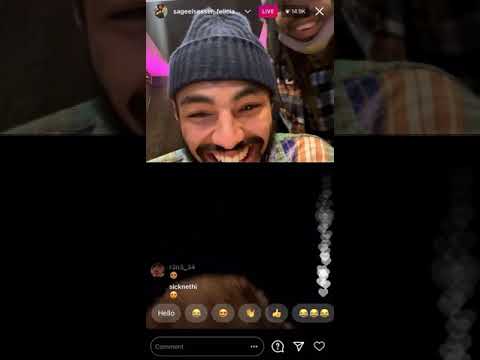 Sageelsesser live ft. Tyler, the creator 12/24/20