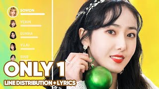GFRIEND - Only 1 (Line Distribution + Lyrics Color Coded) PATREON REQUESTED