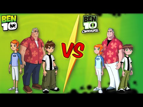 Ben 10 Classic VS Omniverse Characters!