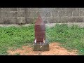 100000 Matches Chain Reaction Domino Effect Giant Rocket