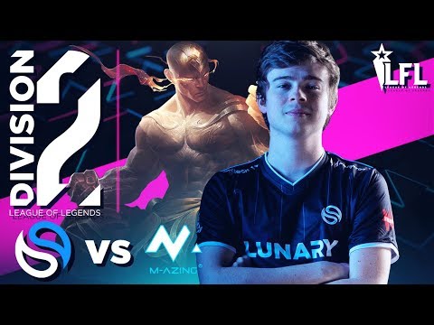 LUNARY VS M'AZING - DIV2 LFL 2020 SPLIT 1 WEEK 3