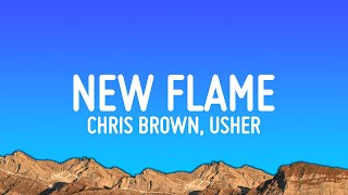 Chris Brown - New Flame (Lyrics) ft. Usher, Rick Ross