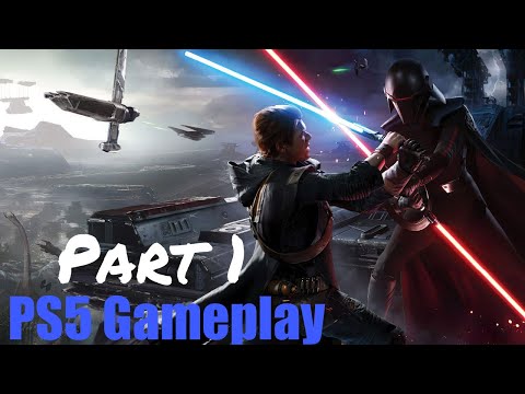 STAR WARS JEDI FALLEN ORDER PS5 Walkthrough Gameplay Part 1 (FULL GAME) (No Commentary)