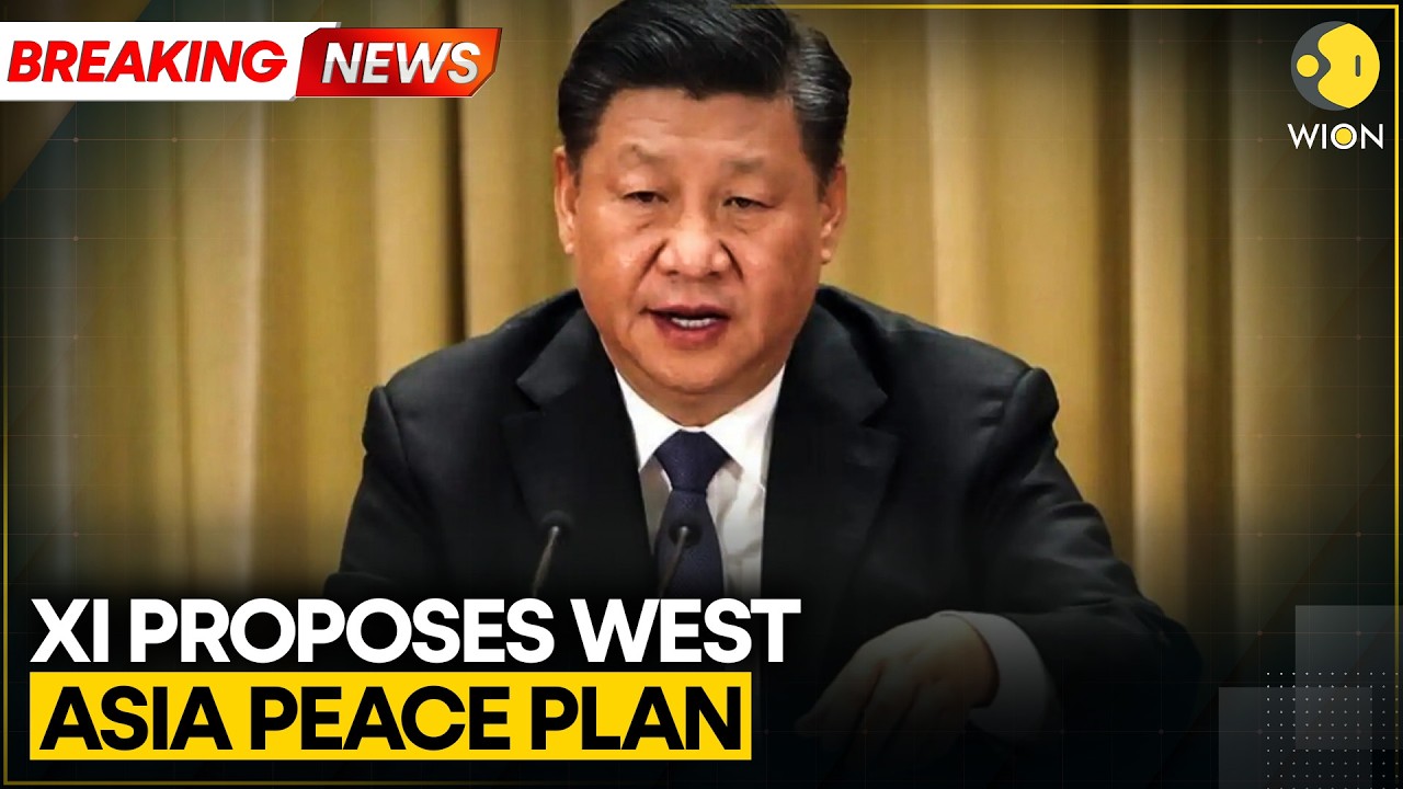 BREAKING: Xi Pushes 4-Point Peace Plan For West Asia | WION