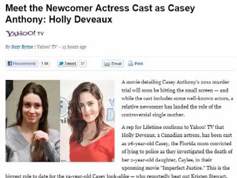 Meet the Newcomer Actress Cast as Casey Anthony Holly Deveaux