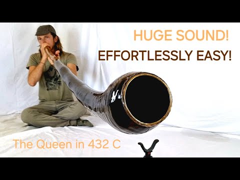 The Greatest Agave Didge Ever: THE QUEEN! ... again ... 432 C Masterpiece with Incredible Trumpets!