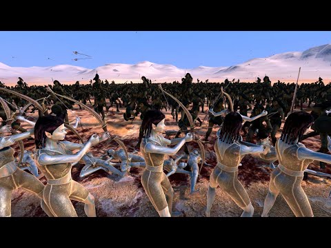 ElvenHuntress VS. Wonder Woman - Ultimate Epic Battle Simulator