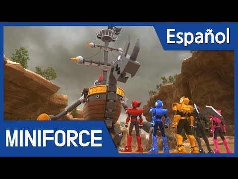 (Español Latino) MINIFORCE Capítulo 46 - SHAKU, EL REY PIRATA 2