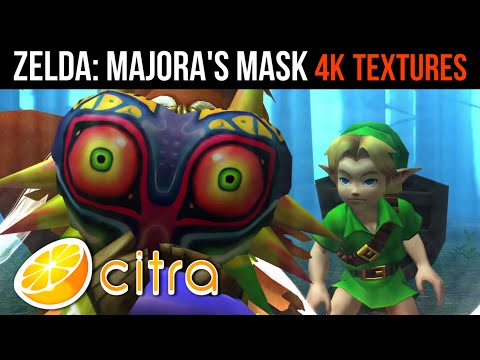 How to Install Zelda Majora's Mask 4K Texture Pack in Citra (3DS Emulator)
