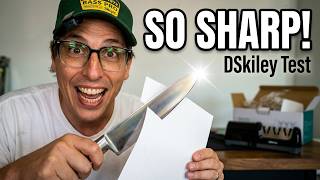 Electric Knife Sharpener Test - Razor Sharp in Seconds!