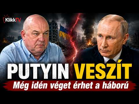 Oroszország szakértő: még idén véget érhet az orosz-ukrán háború - Putyin veszíthet