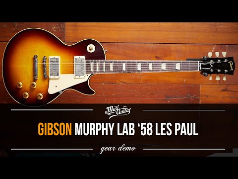 This LES PAUL is a BEAST!! Gibson CS Murphy Lab '58 Les Paul. They just keep delivering!