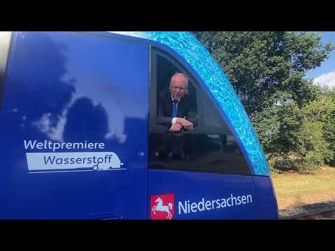 Wasserstoffzug: Eine echte Weltpremiere in Bremervörde