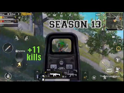 Fitore në SEASON 13 +11kills |PUBG MOBILE
