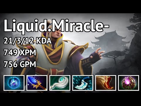 Dota Memories Liquid.Miracle- - Invoker highlights - Game 3758853089 - Dota 2