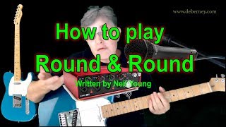 ROUND AND ROUND (written by Neil Young) How to play