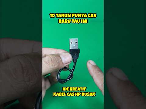 Ide Kreatif Canggih Dari Kabel Charger Hp Rusak #ideas #creative #diy #lifehacks