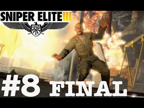 Sniper Elite 3 Authentic Difficulty Gameplay Walkthrough Part 8 "Sniper Elite 3" Afrika Co-op