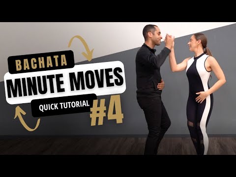 Bachata Minute Moves - Bachata Left Turn For Men & Ladies - Bachata Dance Academy