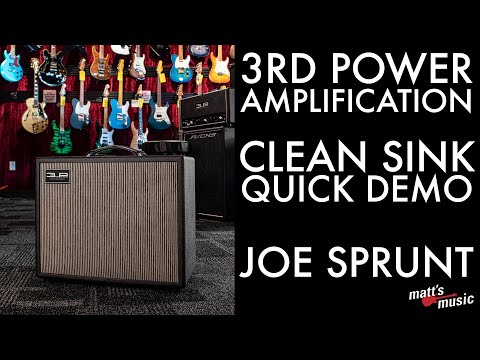 3rd Power Clean Sink 1x12 Combo Amplifier image 4