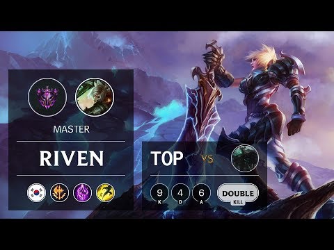 Riven Top vs Mordekaiser - KR Master Patch 9.16