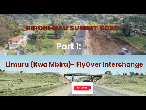 The Rironi–Mau Summit Road - Limuru to Flyover Drive