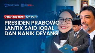 BREAKING NEWS: Prabowo Lantik Said Iqbal Jadi Penasihat Presiden & Nanik Deyang sebagai Kepala BGN
