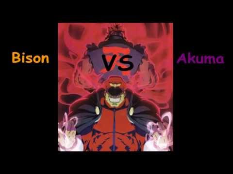 Street Fighter Bison vs Akuma