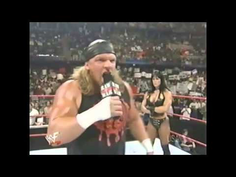 Triple h says " I am the game " for the first time