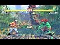 El Fuerte vs Blanka (Hardest AI) - Ultra Street Fighter IV