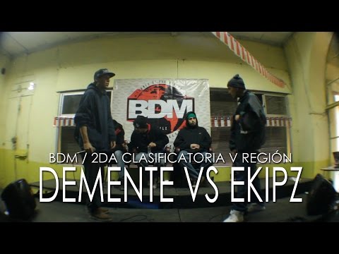 BDM V Region / 2da Pre-Clasificatoria / 8vos de final / Demente vs Ekipz