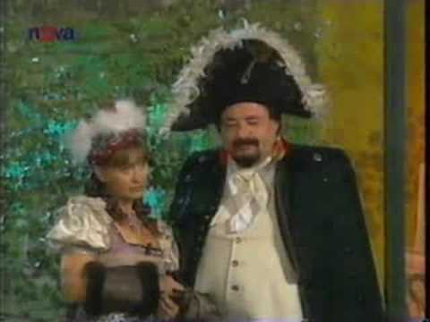 Yvetta Blanarovičová a Petr Novotný - Scénka z pořadu Dobroty