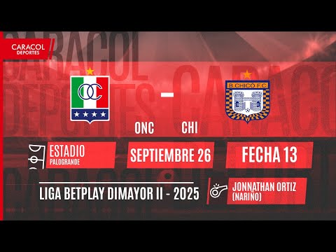 🔴 EN VIVO | Once Caldas Vs. Chicó - Liga Colombiana 2025-II por el Fenómeno del Fútbol