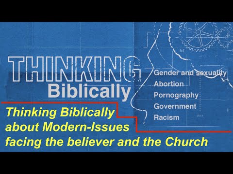 Thinking Biblically / Homosexuality - David Arruda