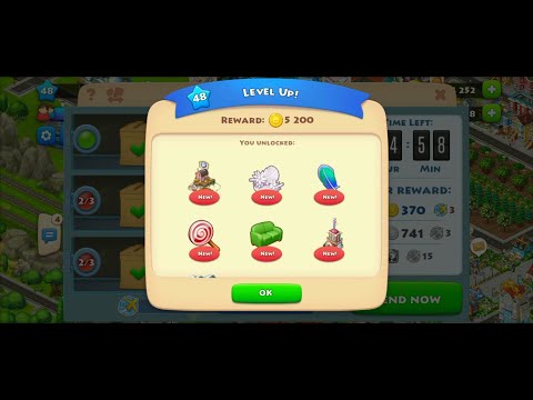 TOWNSHIP LEVEL 48 GAMEPLAY